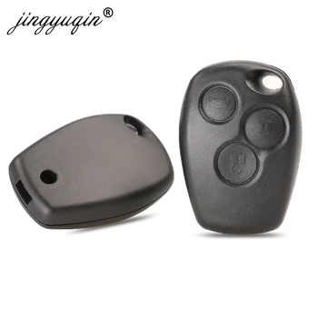 jingyuqin Ilma Laba, 3 Button Remote Key Shell puhul Renault Logan Sandero Clio Fluence Vivaro Master Liikluse 0