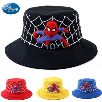 Disney Led Valgus Spiderman Kopp Müts Lastele Kokkupandav Kalamees Ühise Põllumajanduspoliitika Puuvill Poiss, Tüdruk, Panama Mütsid Aasta Sügisel, Suvel Rannas Päikese Mütsid